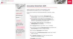 Desktop Screenshot of domextranet.de